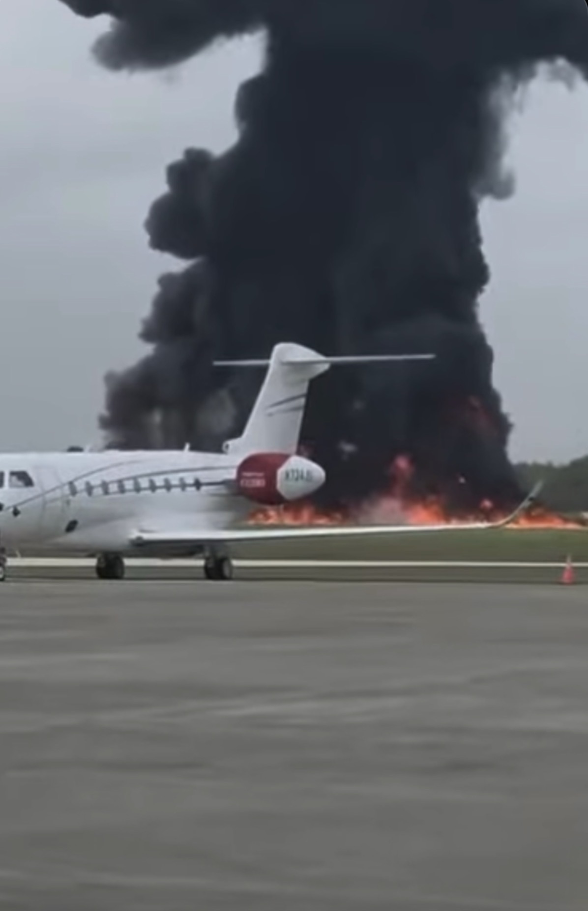 Avión ejecutivo se estrella al intentar aterrizaje de emergencia en La Romana; mueren dos tripulantes estadounidenses