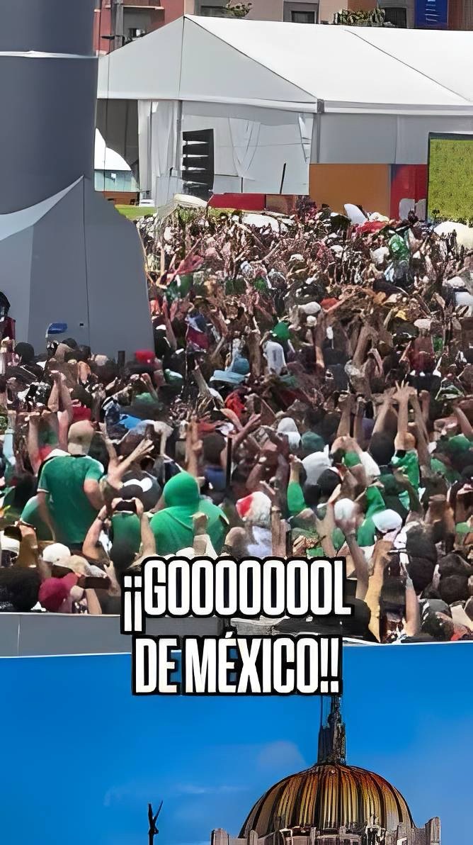 ¡El grito esperado! México estalla en euforia tras el gol de Quiñones ¡El grito esperado! México estalla en euforia tras el gol de Quiñones