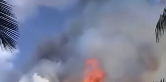 Incendio de gran magnitud afecta hotel en Bayahíbe; autoridades investigan las causas
