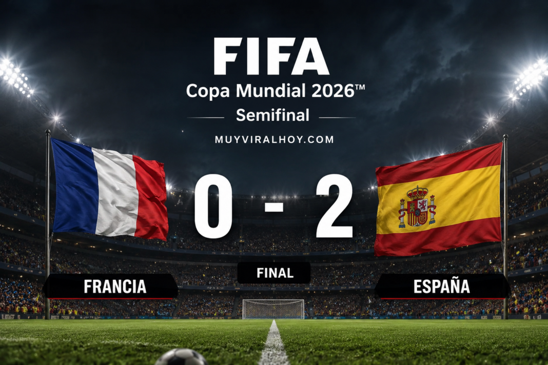España elimina a Francia y avanza a la final del Mundial 2026 España elimina a Francia y avanza a la final del Mundial 2026