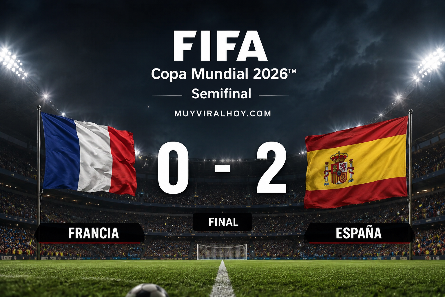 España elimina a Francia y avanza a la final del Mundial 2026