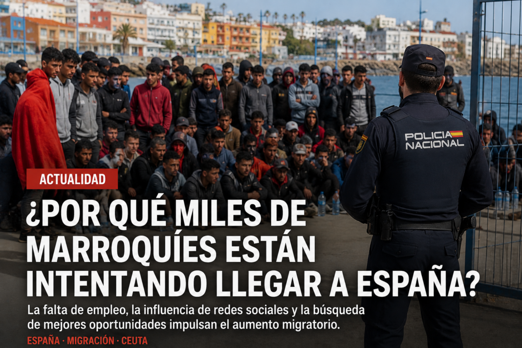 Crece la migración desde Marruecos hacia España: estas son las principales razones Crece la migración desde Marruecos hacia España: estas son las principales razones