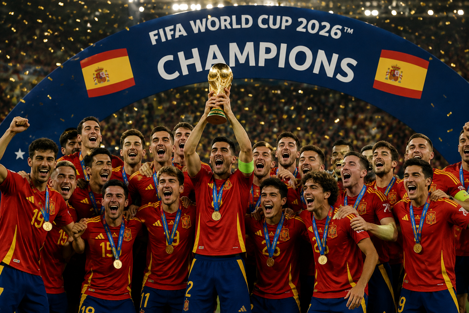España conquista el Mundial 2026 y se lleva un premio histórico de 62.5 millones de dólares