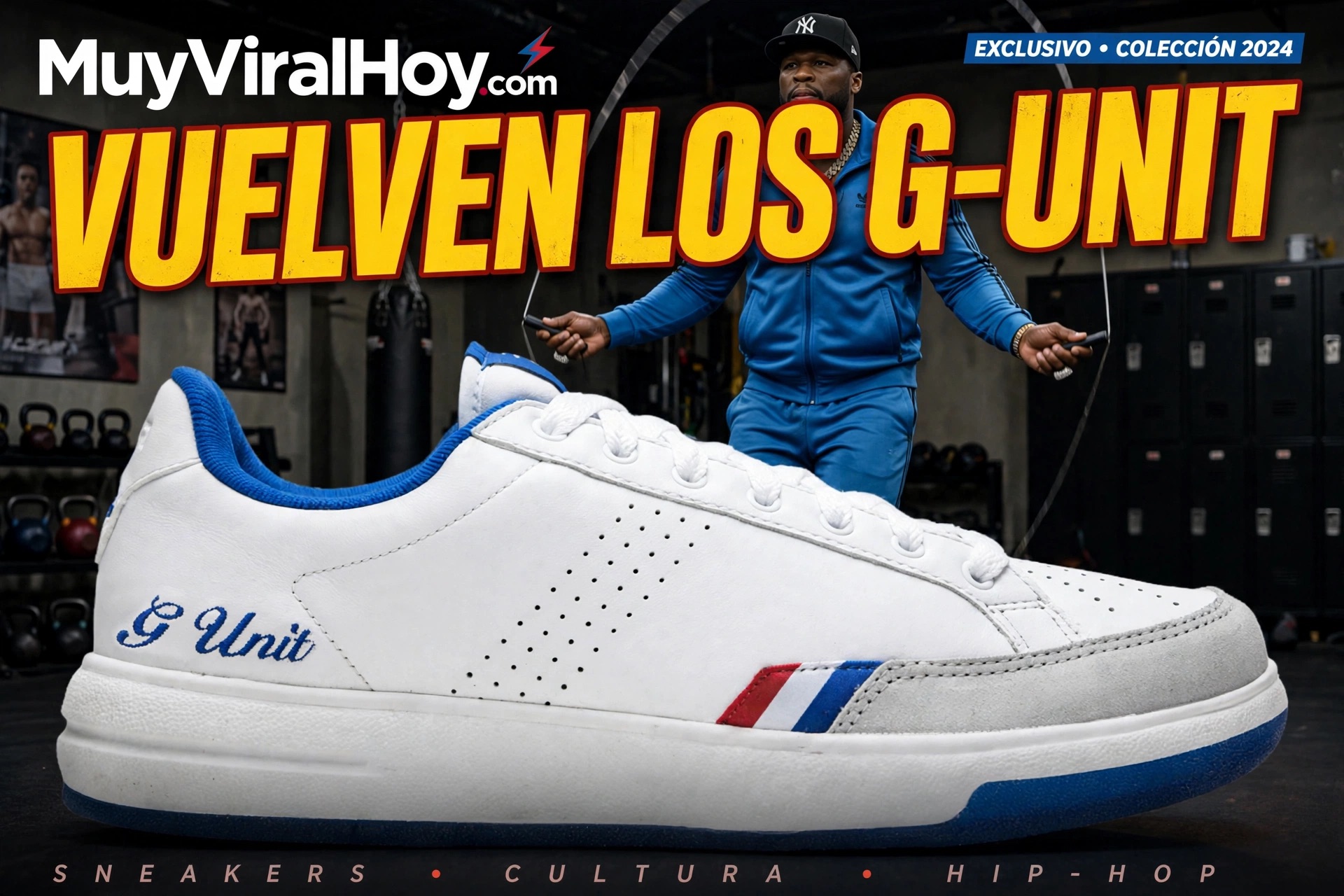 ¡ES OFICIAL! Vuelven los tenis de 50 Cent: los Reebok G-Unit G6 regresan después de 23 años y ya tienen fecha y precio