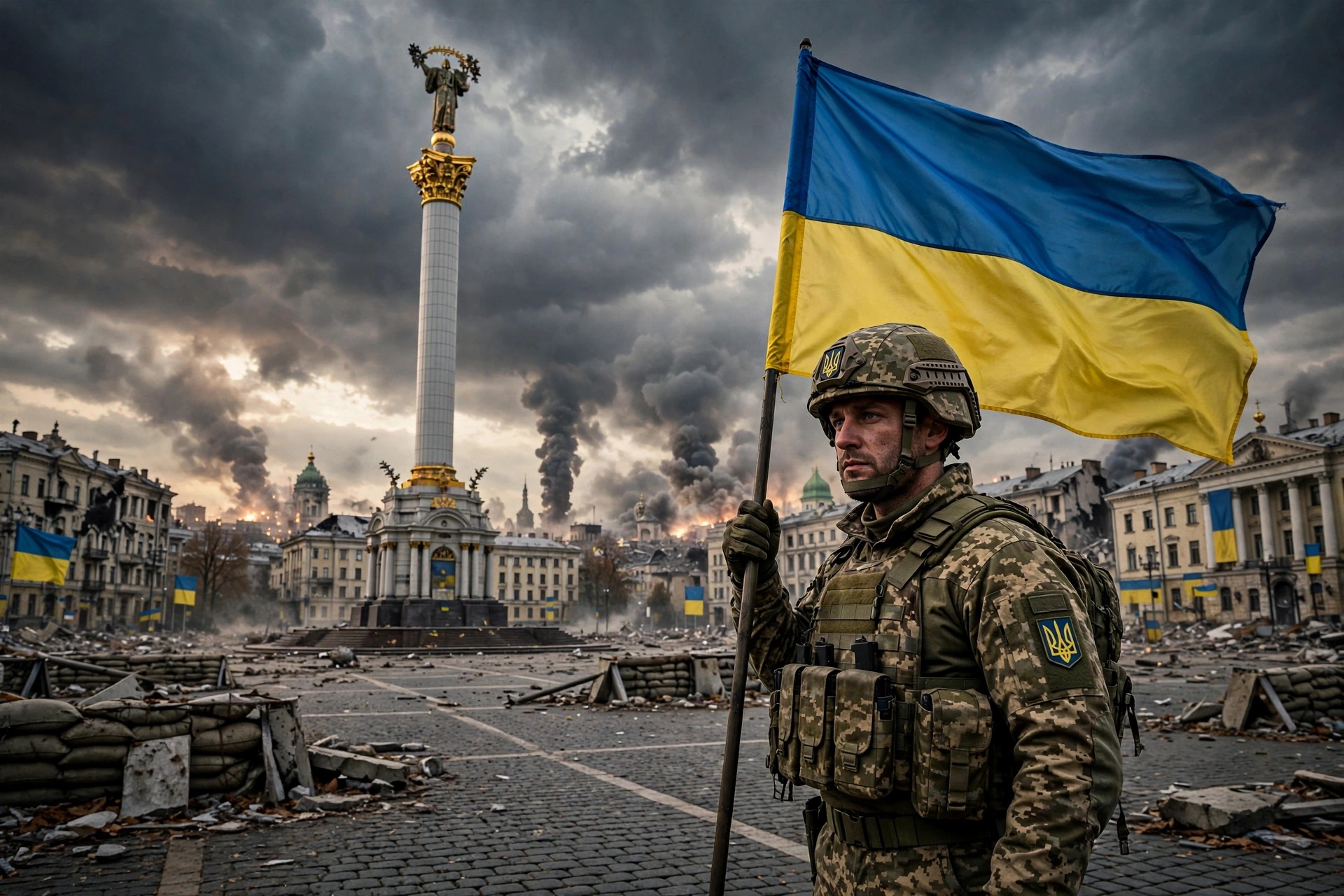 KIEV, UCRANIA – Ucrania celebra hoy uno de los Días de la Independencia más difíciles de su historia reciente.