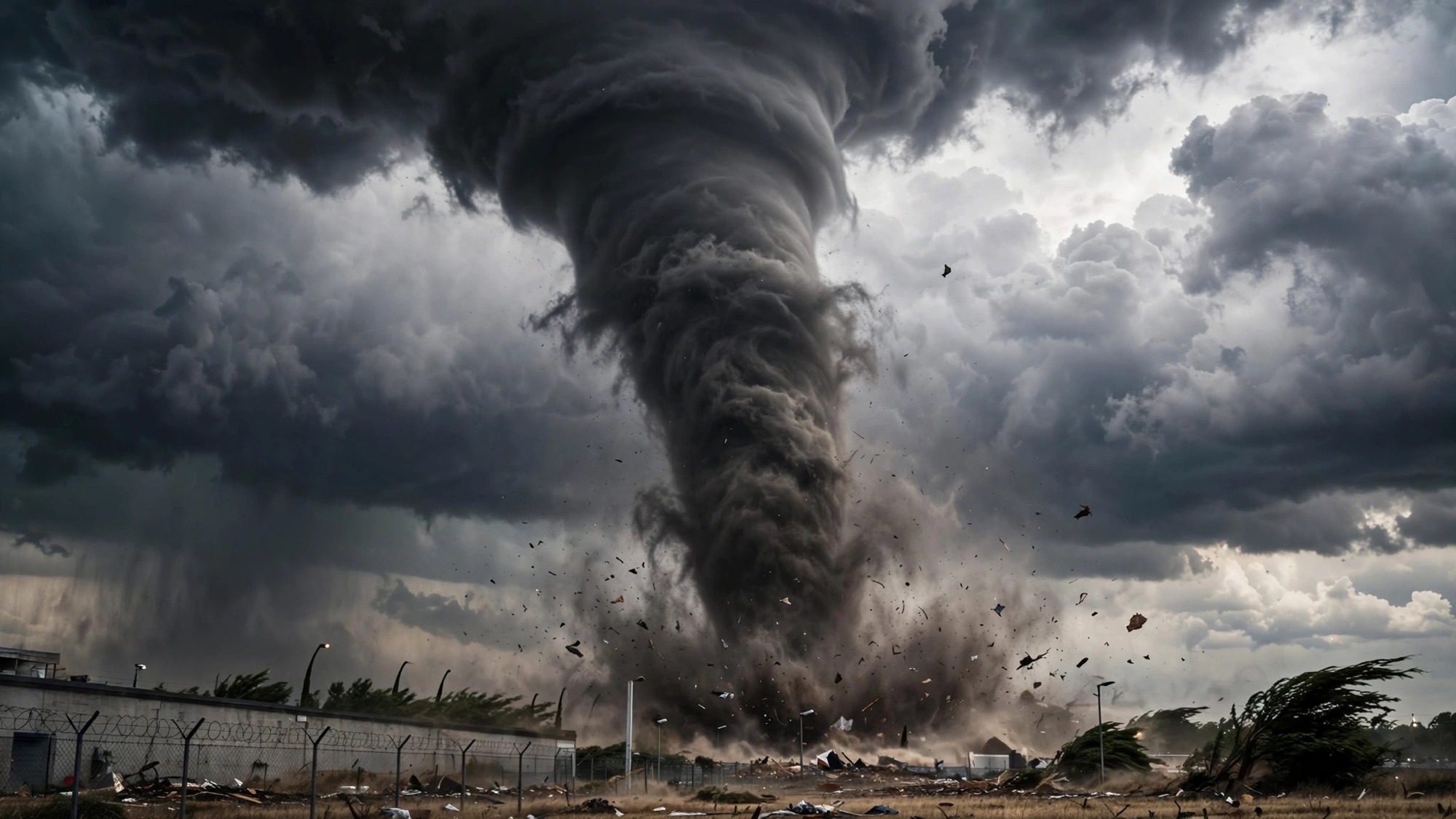 TORNADO DEVASTADOR EN POMAS, FRANCIA: GRAVES DAÑOS Y DOS PERSONAS DESAPARECIDAS