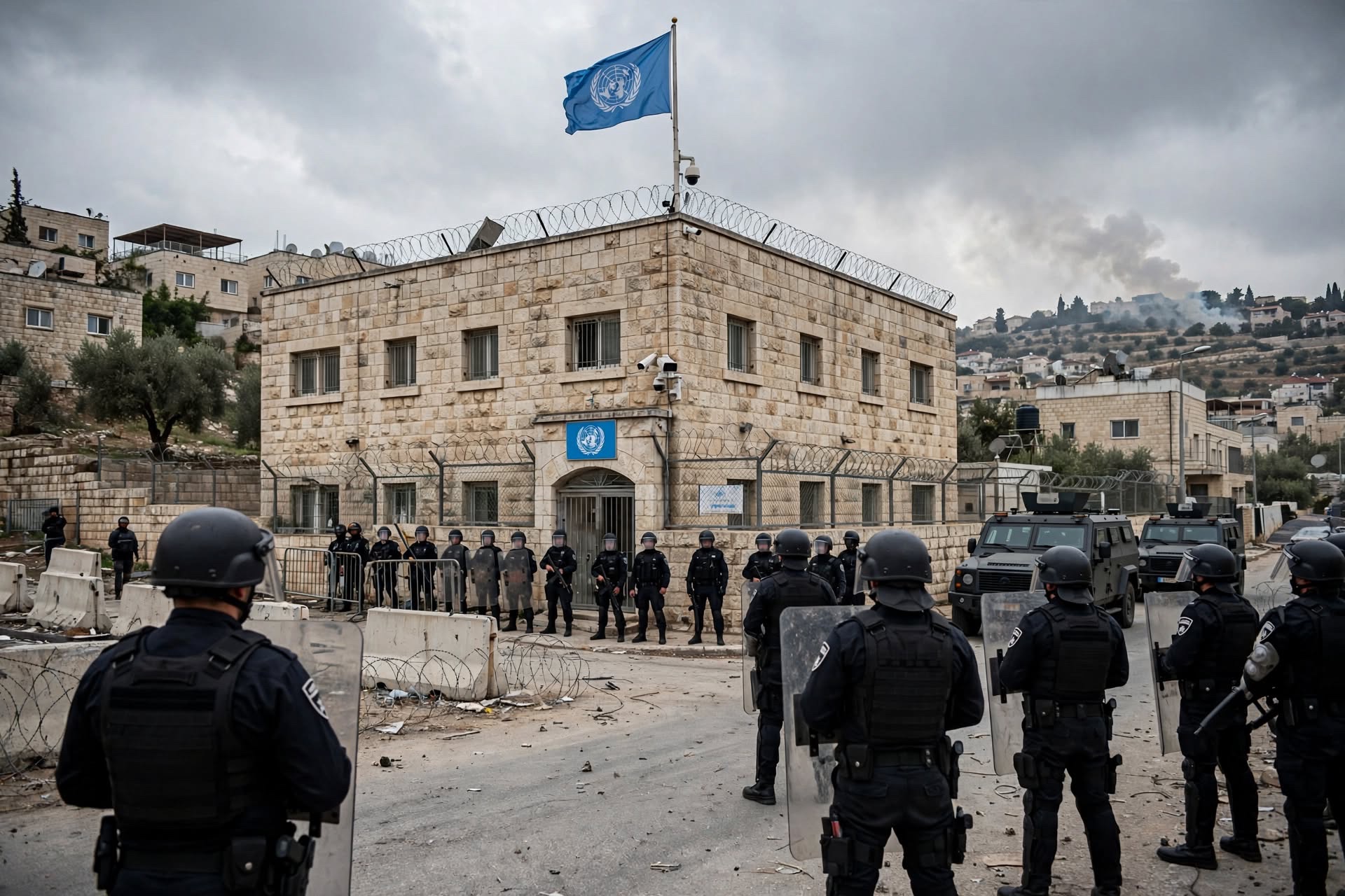 ISRAEL – PALESTINA: TENSIÓN MÁXIMA EN LA ONU TRAS TOMA DE CENTRO DE UNRWA EN JERUSALÉN ESTE