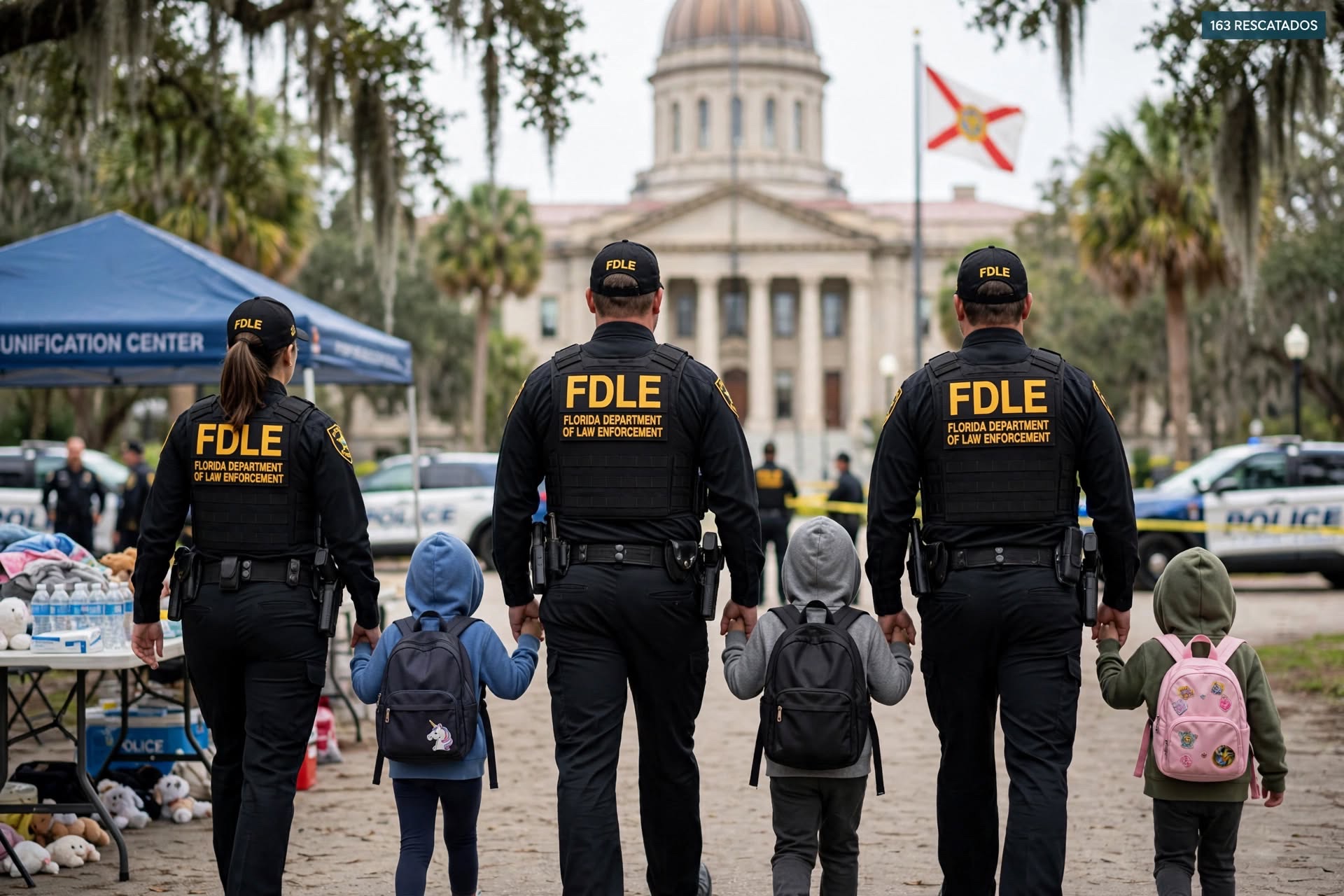 ÚLTIMA HORA: Florida rescata a 163 niños desaparecidos en la operación más grande de su historia