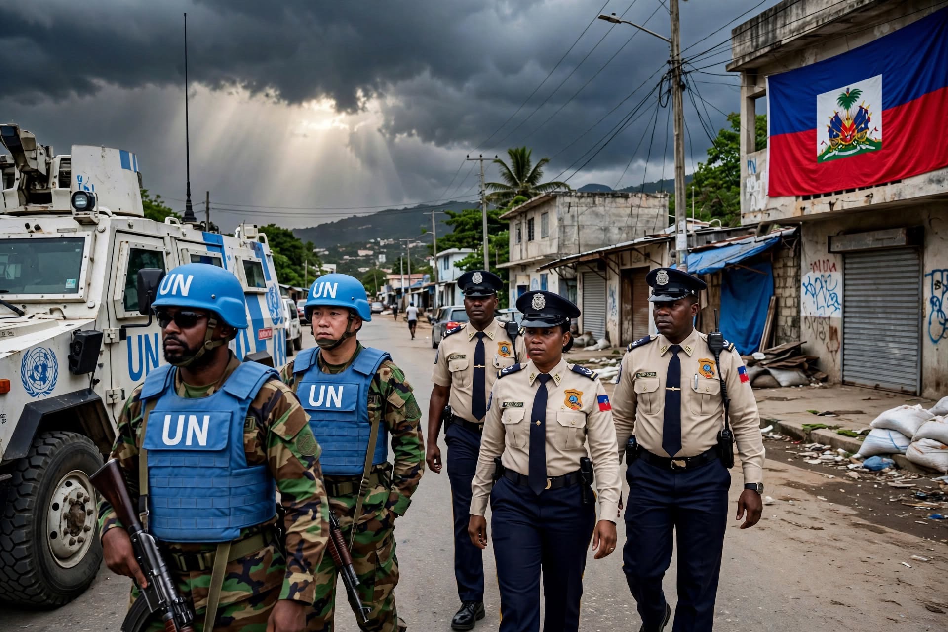 HAITÍ AL BORDE DEL COLAPSO: ESTADOS UNIDOS PIDE A LA ONU 5,500 TROPAS PARA FRENAR A LAS PANDILLAS