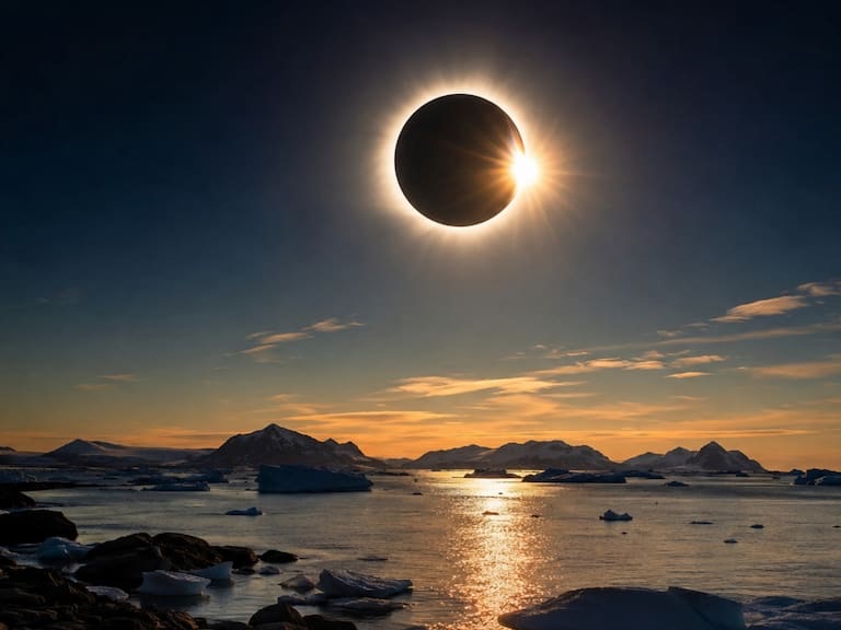 Eclipse solar total de hoy: estos son los lugares donde podrá verse