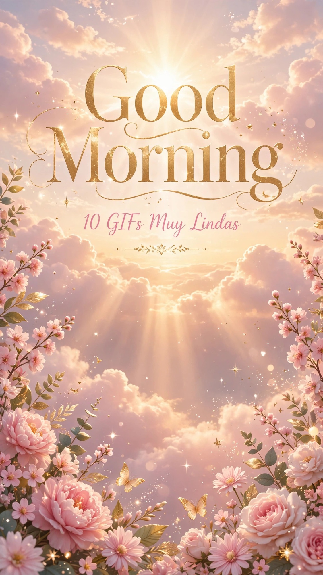 9 Good Morning GIF Muy Lindas para Compartir en Pinterest y WhatsApp