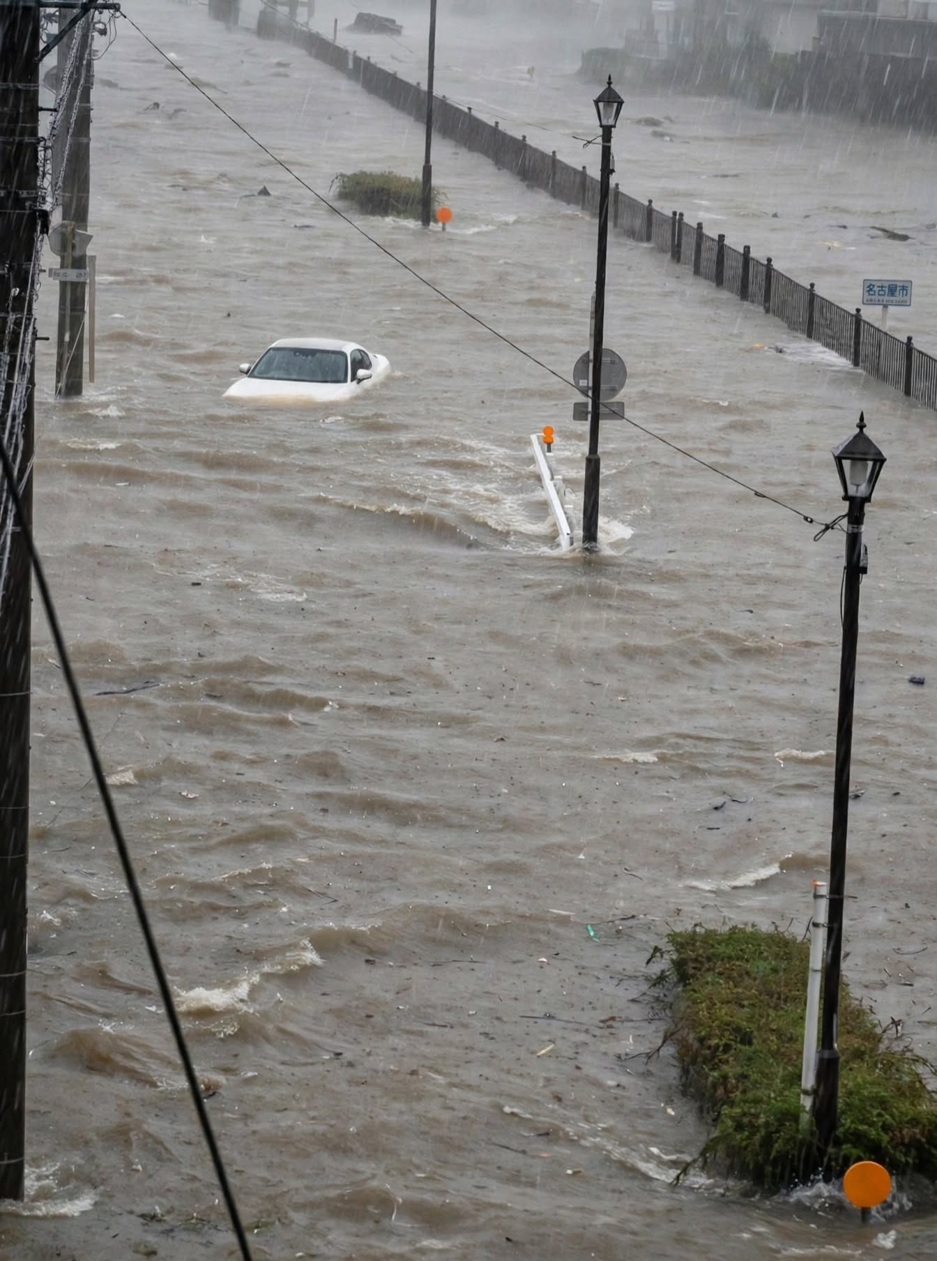 URGENTE: Nagoya bajo el agua – Japón emite la alerta máxima nivel 5 por lluvias históricas