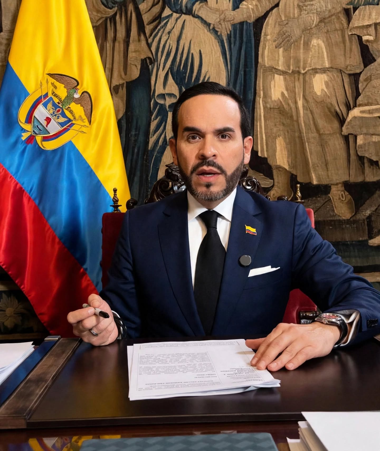 Presidente De La Espriella firma decreto que levanta la suspensión general del porte de armas en Colombia
