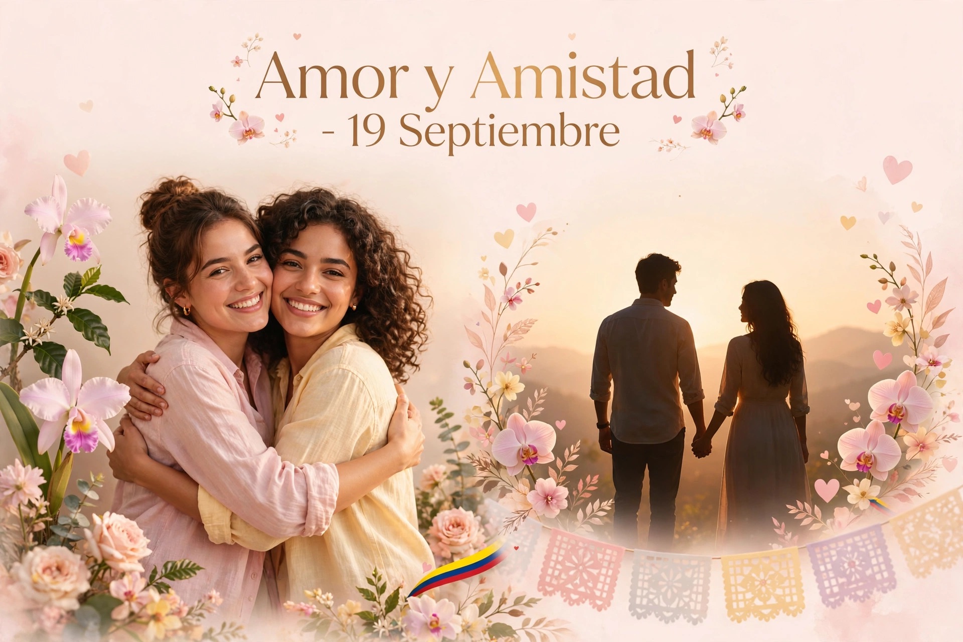 Día del Amor y la Amistad en Colombia 2026: Cuándo es, por qué se celebra en septiembre y 30 frases bonitas para dedicar