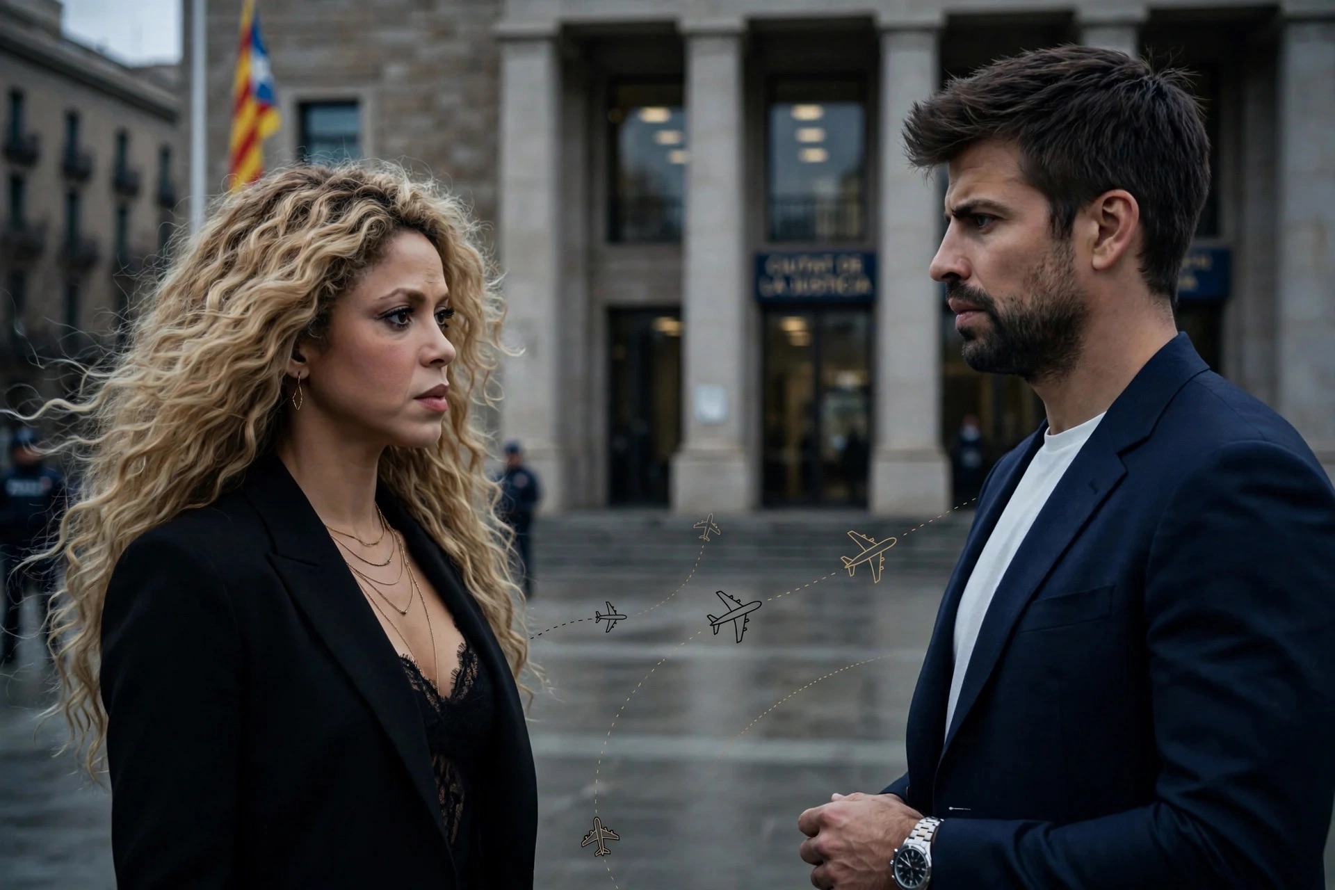 Shakira y Piqué vuelven a juicio por los viajes de Milan y Sasha