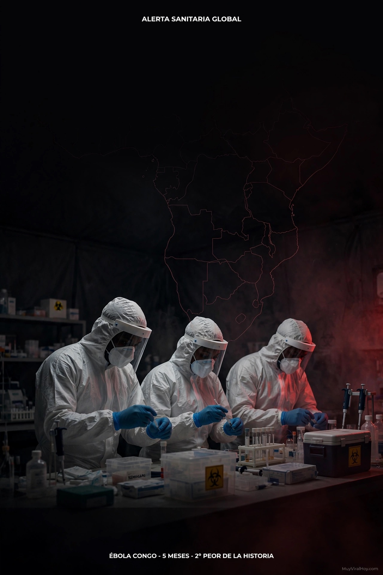 Alerta Sanitaria Global: Se Cumplen Cinco Meses del Brote de Ébola en el Congo, el Segundo Peor Registrado en la Historia